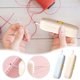 thumbnail image 1 of Fiudx Enhebrador de Agujas 2 En 1, Descosedor, Fácil Inserción de Agujas, Portátil y Compacto, Fabricado En Abs y Acero Duradero, Ideal para Coser En Casa o Viajar, Tamaño 9,1 X 3,2 X 1,6 Cm., 1 of 7