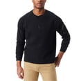 thumbnail image 1 of BASS OUTDOOR Mens Performance Thermal Henley Shirt, Black, Medium, 1 of 1