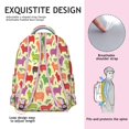 thumbnail image 5 of Cute Pig Face Backpack for School - Lightweight Bookbag with Pencil Case Holder, Front Pocket for Small Accessories, 5 of 6