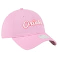 thumbnail image 3 of Women's New Era Pink Baltimore Orioles Mother's Day 9TWENTY Adjustable Hat, 3 of 5