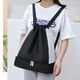 thumbnail image 5 of Bolsa de gimnasio portátil Minnieouse Senderismo Viajes Fitness Entrenamiento Casual impermeable Ropa Seco Húmedo Separación Bolsas de Envolturas para manijas de equipaje Negro, 5 of 6