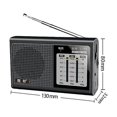 thumbnail image 3 of - 31 Radio Banda Completa Portátil Antiguo Fm Radiodifusión Semiconductor Vintage Walkman Negro, 3 of 3