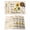 Beige, variant on Sunflower Placemats Set of 12, Vintage Botanical Placemats for Dining Table, Place Mats for Kitchen Tabletop, Waterproof Wipeable Dining Table Mats Set