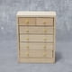 thumbnail image 2 of Mueble para casa de muñecas en miniatura, baúl de madera con forma de tallboy, escala 1:12, 2 of 3