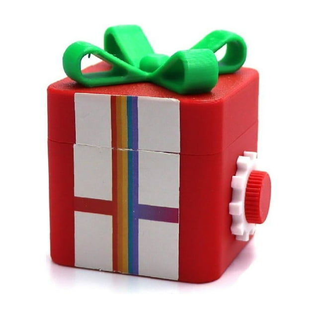Christmas Tree Ornaments Gift Box Set with Printed Holiday Decorations for Trees Mantels and Tabletops