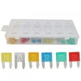 thumbnail image 1 of Automatic Blade Fuse  Car Fuse Mini Auto Blade Fuse Wire Kit 5A 10A 15A 20A 25A 30A Car Interior Parts, 1 of 8