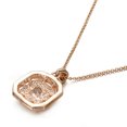 thumbnail image 3 of Yoursfs Crystal Square Necklace for Women Vintage Pendant Necklaces Rose Gold Plated Jewelry Gifts, 3 of 4
