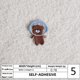 thumbnail image 1 of Pegatina de tela con bonito dibujo de astronauta espacial, planeta, pegatina de tela bordada, parche para ropa, bolsa de conejo, autoadhesivo, 1 of 6