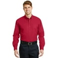 thumbnail image 1 of Cornerstone ®  - Long Sleeve Superpro   Twill Shirt. Sp17 M Red, 1 of 4