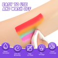 thumbnail image 4 of Kit de pintura facial GAJEXNG de 54 colores activados con agua, 4 of 7