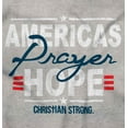 thumbnail image 2 of Americas Hope Prayer Christian Women's Graphic T Shirt Tees Brisco Brands S, 2 of 6