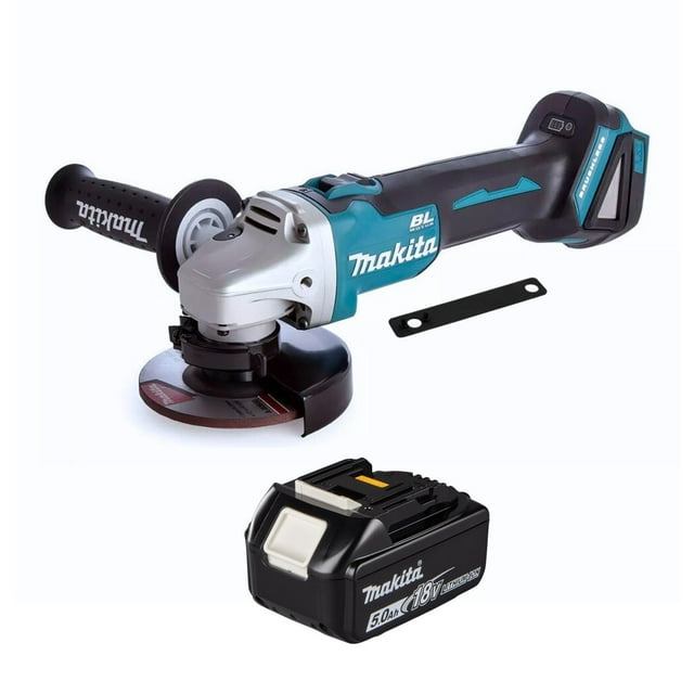 Mini Esmeril Makita 18v Motor Bl + 1 Bateria 5.0 Amperes