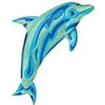 thumbnail image 2 of Burton & Burton 37"Jewel Blue Dolphin Balloon, 2 of 3