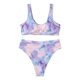 thumbnail image 5 of Bikini sexy para mujer Ahueca hacia fuera la impresión Traje de baño de dos piezas Traje de baño Conjunto de ropa de playa Fridja  nalpqowj22490, 5 of 6