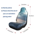 thumbnail image 5 of Cauagu Moonlit Sea Sailboat Print Car Seat Covers,Universal Automotive Seat Covers Car Seat Protectors Easy to Install Car Cover Car Accessories Auto rucks Van & SUV-1, 5 of 9