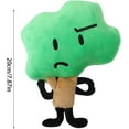 thumbnail image 2 of BFDI Dream Island Plush, Soft Bfdi Plushies Stuffed Figure Throw Pillows for Home Sofa Decoration for TV Shows Fans (Tree), 2 of 5