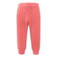 thumbnail image 2 of Huresd Men's Cotton Casual Shorts 3/4 Jogger Capri Pants Breathable Below Knee Short Pants with Three Pockets Watermelon Red M, 2 of 4