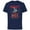 Navy, variant on Villains Holiday Hades Naughty is the New Nice - Short Sleeve Cotton T-Shirt for Adults - Customized-Navy