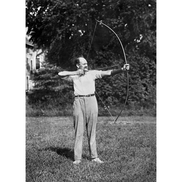 Archery, C1915. /Namerican Archer Louis C. Smith Of The Archery Hall Of