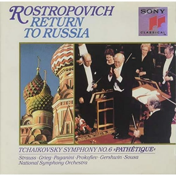 Rostropovich - Return to Russia - Music & Performance - CD