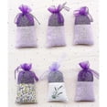 thumbnail image 4 of 24 Pieces Lavender Bags Empty Bags Purple String Gauze For Lavender, And Herbs, 4 of 5