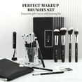 thumbnail image 6 of DUcare 15pcs Professional Makeup Brushes Set with Travel Bag - Perfect for Foundation, Blush, Eyeliner & More, 6 of 12