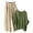 3-khaki two piece sets for women, variant on UPPADA Womens 2 Piece Outfits for Summer V Neck 3/4 Sleeve Shirts and Wide Leg Pants Casual Matching Sets Sweatsuit Lounge Set Brown,M
