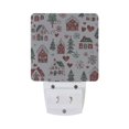 thumbnail image 5 of Yayeee LED Plug in Night Light for The Home with Auto Dusk to Dawn Light Sensors, 2 Pack, Red Nordic Christmas, 5 of 6