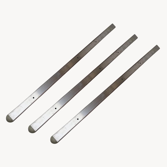 Steel Military Camping Cot Replacement Leg with End Plug 3 Pack