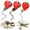 thumbnail image 4 of 3Pcs Ceiling Fan Switch 3 Speed 4 Wire ZE-268S1 Fan Pull Chain Switch Replacement Speed Control Switch Chandelier Switch, 4 of 8