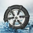thumbnail image 6 of Upgraded Winter Motorcycle/Electric Scooter Snow Tire Anti-slip Chains, Black, 20 pcs, 6 of 9