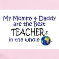 thumbnail image 2 of CafePress - Best Teachers In The World Body Suit - Long Sleeve Cotton Baby Bodysuit, 2 of 4