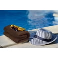 thumbnail image 5 of Utopia Towels Bath Sheets 2 Pack, 35x70 Inches, Extra Large Shower Towels, 100% Ring Spun Cotton, Soft and Absorbent, Bath Towel Large, Towel Set, Dark Brown, 5 of 7