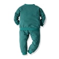 thumbnail image 2 of Esaierr Toddler Baby Boy Girl Sweatshirt Pants Outfits 2PCS Fall Outfits Set Casual Pullover Long Sleeve Sweatshirt Clothing for 9M-3T, 2 of 5