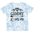 thumbnail image 3 of Inktastic Gammy Loves Me Grandchild Girls Toddler T-Shirt, 3 of 5