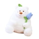 thumbnail image 2 of Oso de peluche para niños con rosa, peluche suave para San Valentín blanco 35cm, 2 of 9