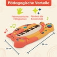 thumbnail image 4 of Piano interactivo para gatos B. toys Meowsic con micrófono a partir de 2 años, 4 of 8