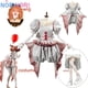 thumbnail image 2 of Disfraz de payaso de película Pennywise, disfraz de Cosplay con cambio de género, disfraz de Lolita de terror para Halloween, vestido de fantasía para mujer, conjunto completo para fiesta de carnaval, 2 of 5