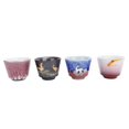 thumbnail image 2 of ANGGREK 4Pcs/Set Kung Fu Teacup Japanese Style Hand-Made Ceramic Cup Set Gift Home Drinkware,Tea Cup,Teacup Set, 2 of 8
