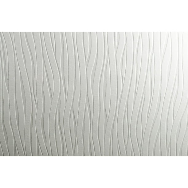 Graham And Brown 18622 Wavy Lines Textured Paintable Vinyl NonPasted