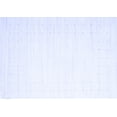 thumbnail image 1 of Ahgly Company Machine Washable Indoor Rectangle Solid Blue Modern Area Rugs, 3' x 5', 1 of 4