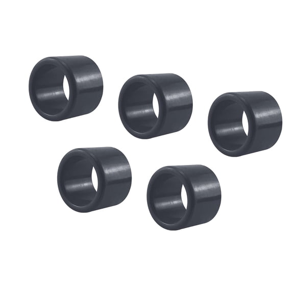 figatia 5x Fishing Rod Holder Tube Insert Protector Yacht Pole Rack Insert Protector Black