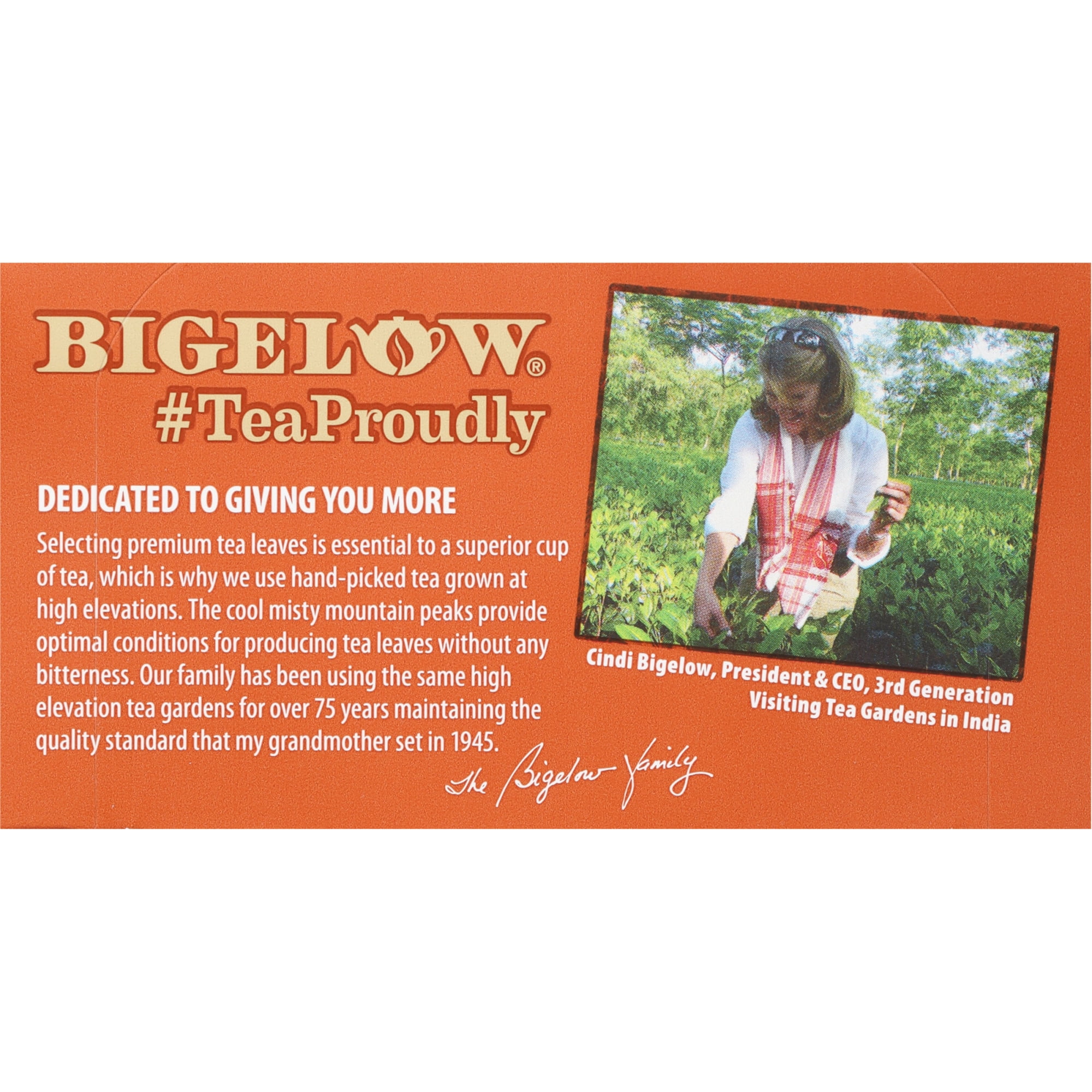 (4 pack) Bigelow Salted Caramel, Black Tea Bags, 18 Count