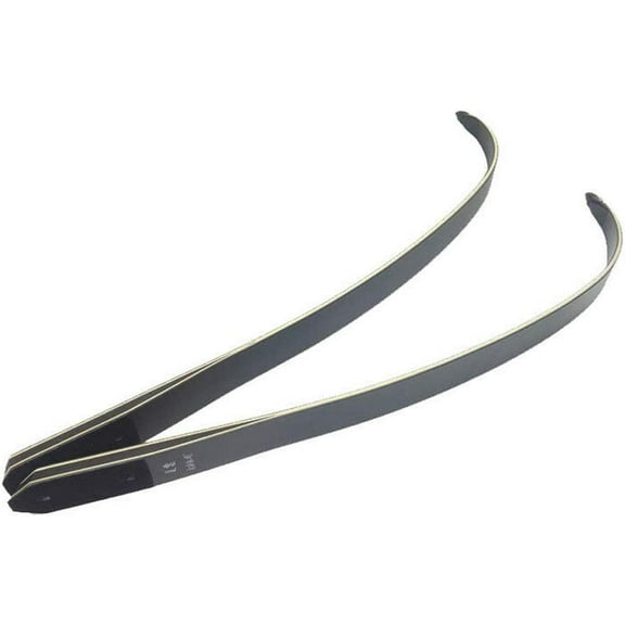 Black Hunter Original Takedown Recurve Bow Limbs 20-65 Lbs Replacement Bow Limbs Only for 60" Recurve Bow