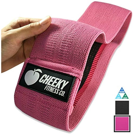 Cheeky Fitness Booty Bands Soft Fabric Non-Slip Hip Band & Glute Circle Heavy