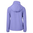 thumbnail image 3 of Women's Cutter & Buck  Lavender Los Angeles Dodgers Charter Eco Recycled Full-Zip Jacket, 3 of 3