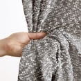 thumbnail image 5 of THD East Jacquard Slub Texture - Privacy Curtains with Back Tab Rod Pocket Lightweight Window Curtains Drapery Panels for Bedroom, Dining Room & Living Room, 2 Panels (52 x 84 Inch, Grey), 5 of 6