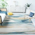 thumbnail image 2 of SAFAVIEH Skyler Ilija Abstract Area Rug, Beige/Navy, 8' x 10', 2 of 8