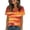 Red, variant on Cilsoka Ladies Tops and Blouses Short Sleeve, Womens Summer Short Sleeve Floral Print T Shirts Tie Dye Crew Neck Tops Blouses for Women Dressy Casual Tunic Tops, Graphic Trendy Tees