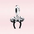thumbnail image 4 of Disney-abalorio de plata de ley 925 para mujer, dije con forma de corazón, Bella, compatible con pulsera pandora original, joyería, regalo de amor, 4 of 4